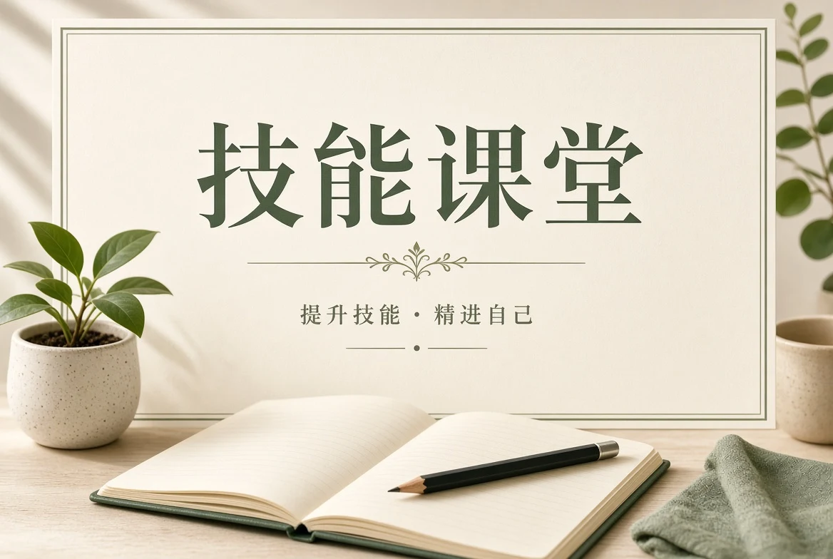 技能课堂栏目